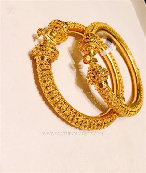 gold screw bangle|gold bangle with screw design.